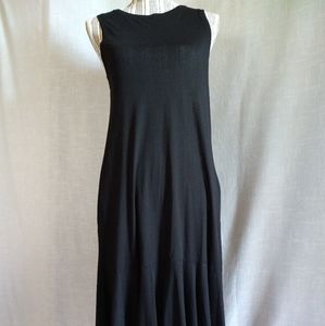 ZARA SLEEVELESS BLACK DRESS